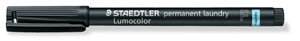 Staedtler Marker Lumocolor Perm Textil 0,6 mm svart blister